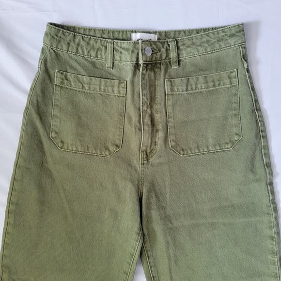 Rolla's Green High Rise Wide Leg Jeans Size 29 - Picture 4 of 6